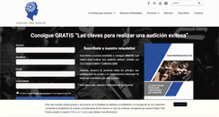 Desktop Screenshot of coachingparamusicos.es